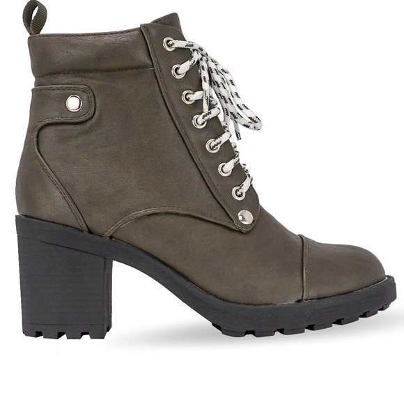WOMEN'S ANKLE LACE UP BOOTIE - Picture 1 of 4